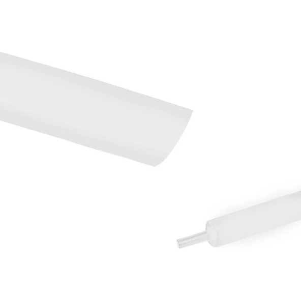 Daralan Makaron 20MM Şeffaf 1mt ürün görseli 1