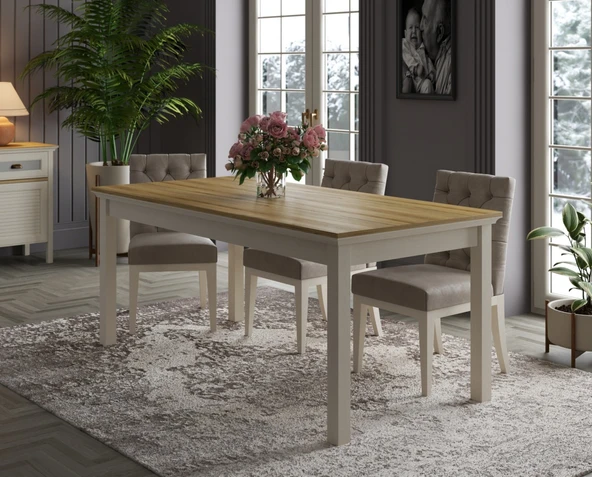 Hunerika Mavrova Premium Yemek Masası- aytaşı/legnano