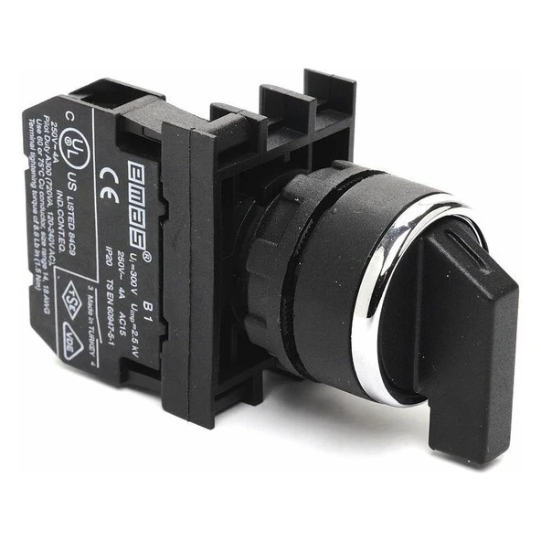 Emas Anahtarlı Tip Start Kalıcı (0-1) Mandal Buton Emas ürün görseli 1