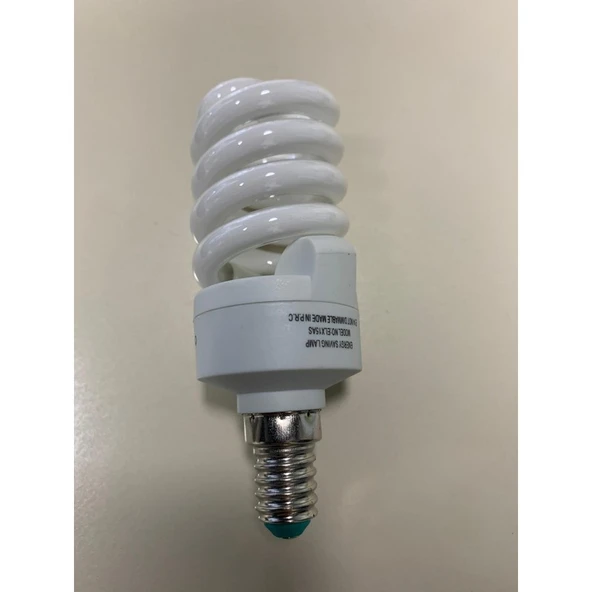 Elmax 15W E14 Spiralli Tasarruflu Ampul 2700K ürün görseli 1