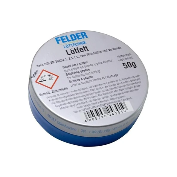 Lötfett Lehim Pastası Lötfett 50 gr ürün görseli 1