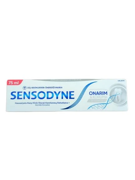 Sensodyne Onarım ve Koruma Beyazlatıcı Diş Macunu 75 ml ürün görseli