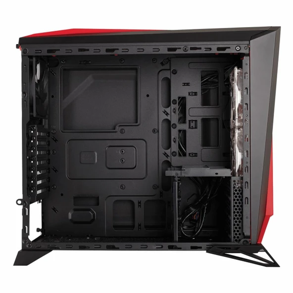 Corsair Carbide Spec-Alpha USB 3.2 LED ATX Mid Tower Siyah Kasa - Resim 5
