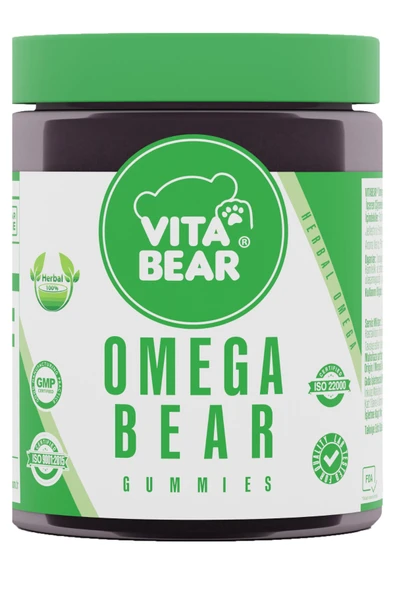 Vita Bear Bitkisel Omega 3-6-9 Desteği Omega Bear ürün görseli