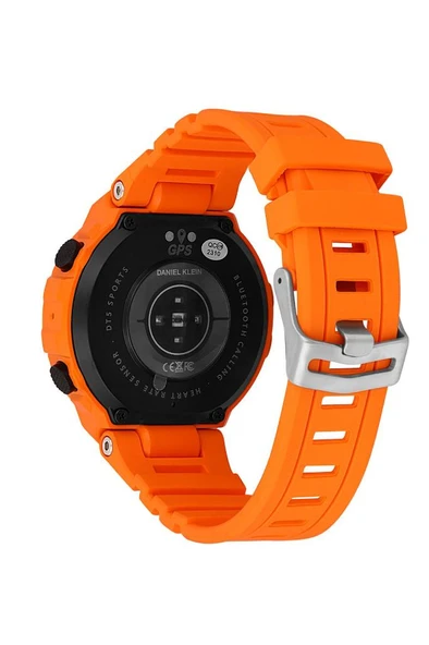 Daniel Klein DT5SPORTS-04 Akıllı Saat Turuncu Üniseks Kol Saati - 3