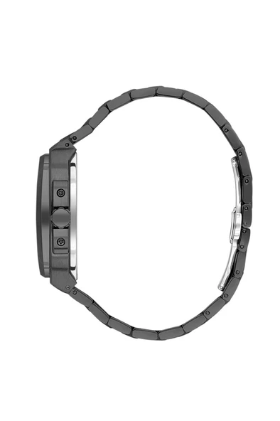 Santa Barbara Polo Racquet Club SB.1.10630-4 Otomatik Mekanizmalı Kare Kadranlı Çelik Kordon Çelik Kasa 5 ATM Suya Dayanıklı Siyah Renk Erkek Kol Saati - Resim 2