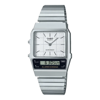 Casio AQ-800E-7ADF Suya Dayanıklı Metal Kordon Metalik Renk Erkek Kol Saati