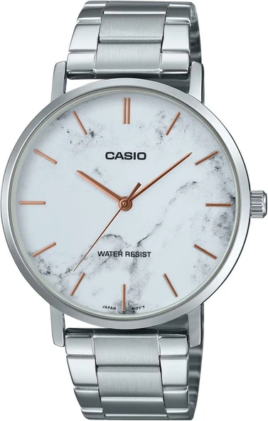 Casio MTP-VT01DM-7AUDF Metal Kordon Çelik Kasa Metalik Renk Erkek Kol Saati