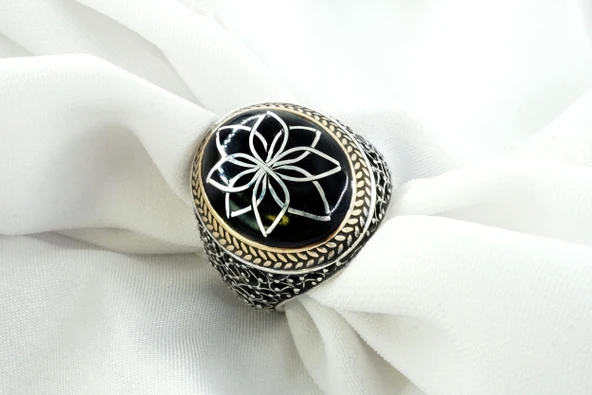 ERKEK YÜZÜK GÜMÜŞ ürün görseli 1