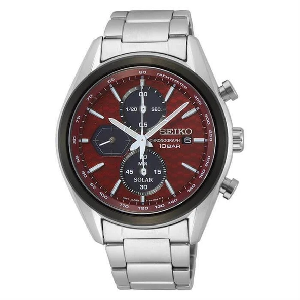 Seiko SSC771P Safir Çizilmez Cam 10 Atm Su Geçirmezlik Metalik Renk Erkek Kol Saati