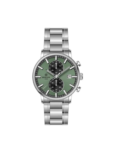 Hislon MS200S-15SS Çelik Kordon Çelik Kasa 5 ATM Suya Dayanıklı Metalik Renk Erkek Kol Saati