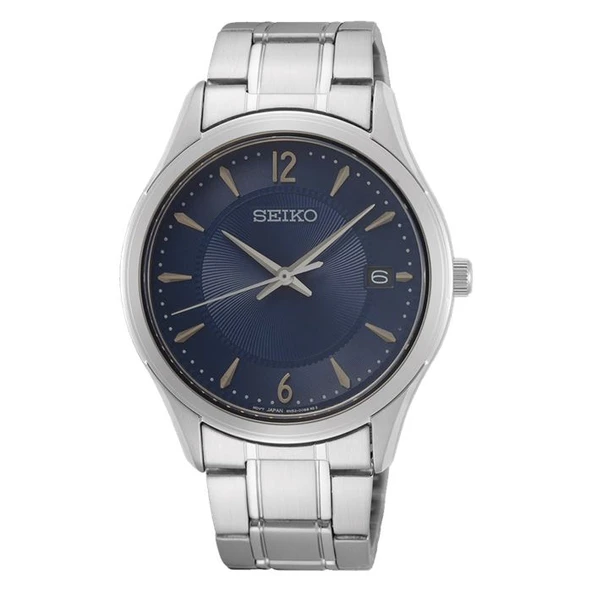 Seiko SUR419P Time Saat Garantili Safir Çizilmez Cam 10 Atm Su Geçirmezlik Metalik Renk Erkek Kol Saati ürün görseli 1