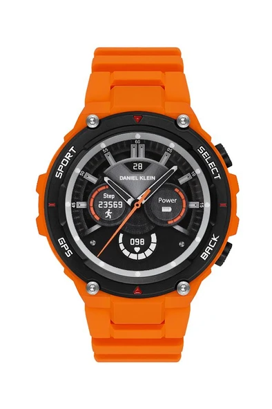 Daniel Klein DT5SPORTS-04 Akıllı Saat Turuncu Üniseks Kol Saati
