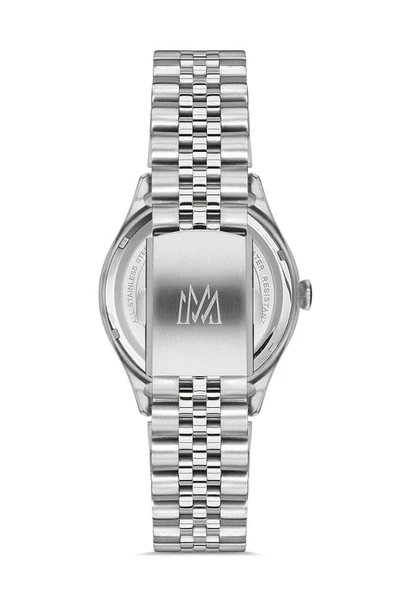 Momentus CM139S-04SS Çelik Kasa Çelik Kordon Takvimli Metalik Renk Erkek Kol Saati - 3