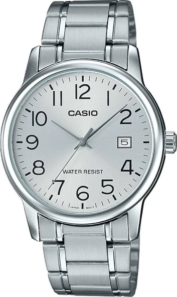 Casio MTP-V002D-7BUDF Metal Kordon Metal Kasa Metalik Renk Erkek Kol Saati