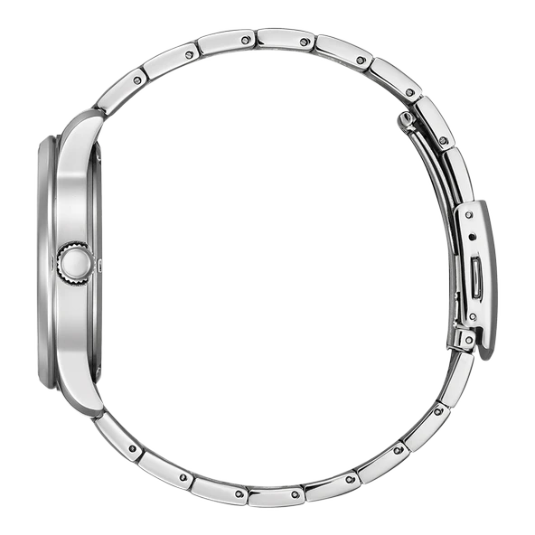 Citizen BM8550-81A Eko-Drive Çelik Kordon Çelik Kasa 10 ATM Suya Dayanıklı Metalik Renk Erkek Kol Saati - 2