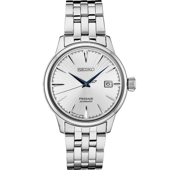 Seiko SRPB77 Time Saat Garantili Presage Otomatik Mekanizma 5 Atm Suya Dayanıklı Metalik Renk Erkek Kol Saati