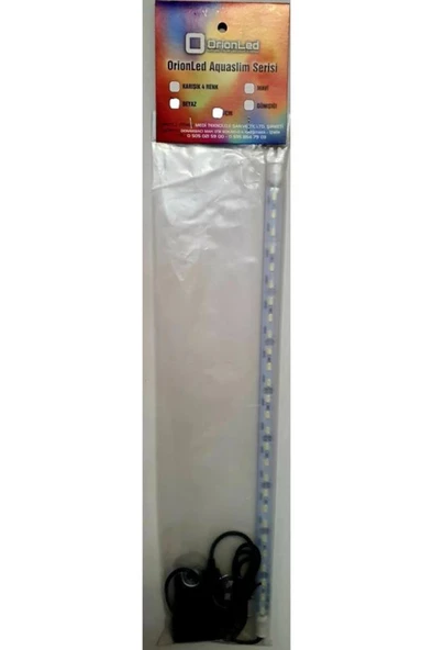 AquaSlim Serisi Akvaryum Led Aydınlatma 20 cm 4 Renk Karışık - Resim 2
