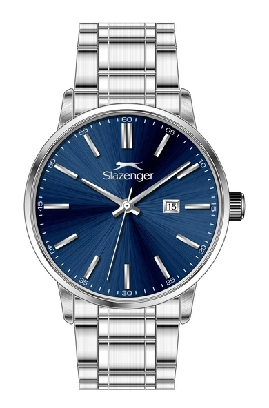 Slazenger SL.09.2561.2.07 Çelik Kordon Çelik Kasa 10 ATM Suya Dayanıklı  Metalik Renk Erkek Kol Saati