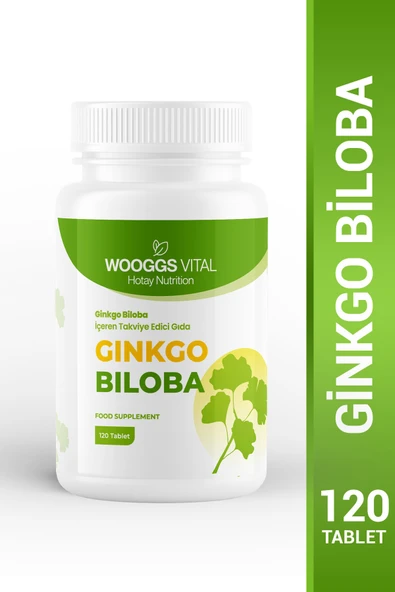 Ginkgo Biloba 300 mg 120 Tablet Takviye Edici Gıda - 1