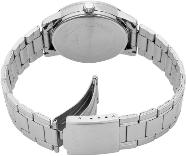 Casio MTP-V002D-7BUDF Metal Kordon Metal Kasa Metalik Renk Erkek Kol Saati - 3