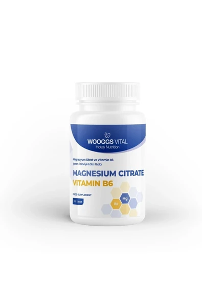 Magnezyum Sitrat Ve Vitamin B6 İçeren Takviye Edici Gıda 120 Tablet - 3