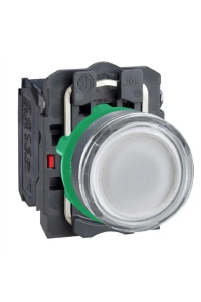 Schneider Electric Schneider XB5AW3165, Beyaz Işıklı Yaylı Buton, 1NA-1NK