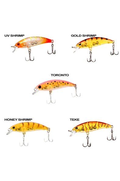 RYUJI Baby Minnow Sinking 5cm 4.5gr Maket Yem - 1