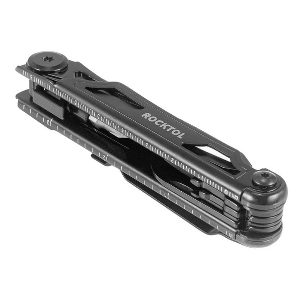 Rocktol 12 Fonksiyonlu Multi Tool Siyah Çakı (Kılıflı) - 6