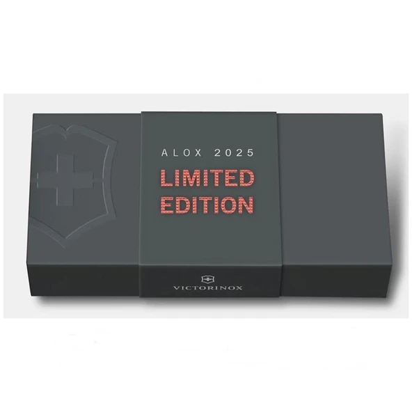 Victorinox 0.8231.L25 Pioneer X Alox Kırmızı 2025 Limitli Üretim Çakı - 5
