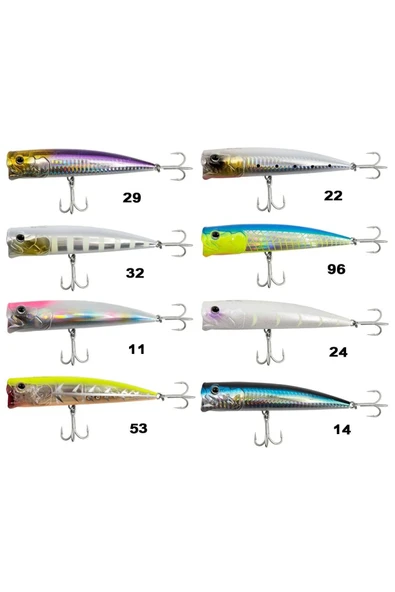 KGF+ Kendo Tsubasa BS Popper 120F 31.6GR maket Balık - Resim 2