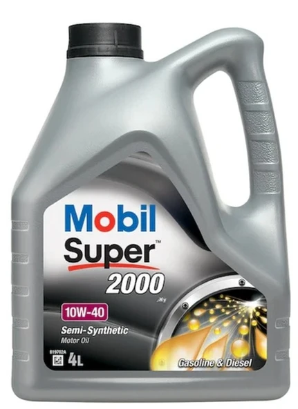 Mobil Super 2000 X1 10W-40 4 lt Motor Yağı - 2024 - 1