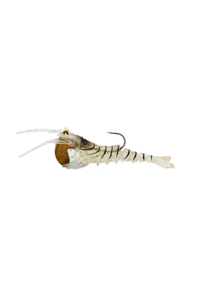 SEA HORSE Manic 3d Shrimp Karides Silikon Yem - Resim 4