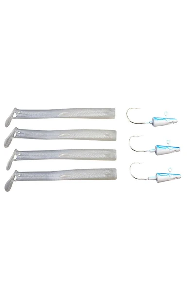 SEA HORSE Candy Soft Bait 8 Cm 6 Gr 4 Pcs Cn04 - 1