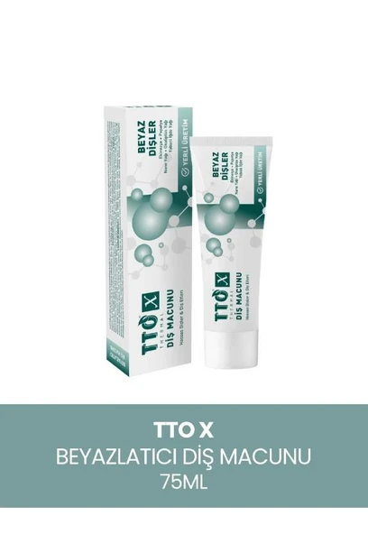 Tto X Hassas Dişler Ve Diş Etleri İçin Beyazlatıcı Diş Macunu 75ml ürün görseli 1