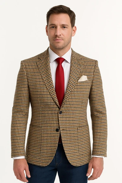 Erkek Tek Ceket Slim Fit - 2