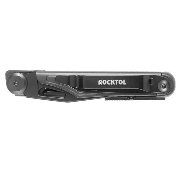 Rocktol 12 Fonksiyonlu Multi Tool Siyah Çakı (Kılıflı) - 5
