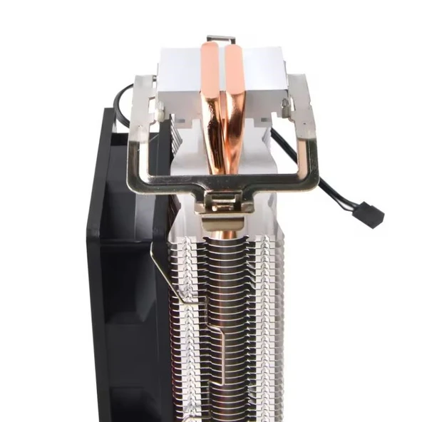 Strong M2-Pro 9cm Rainbow 2 Bakır Borulu 105W Tdp Intel/amd Kule Tipi Işlemci Cpu Fan - Resim 5