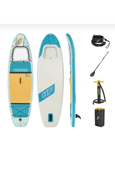 KGF+ Hydro-Force Panorama 340x89x15 cm SUP Paddle Board Set - 1