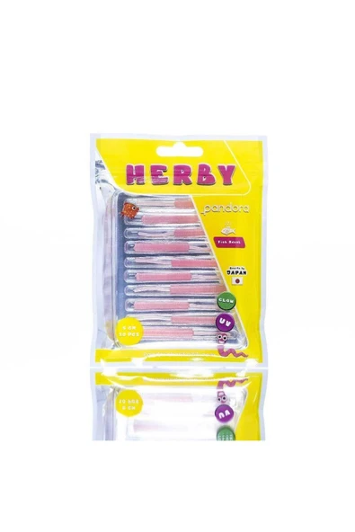 Pandora Herby Worm 5cm 10 Parça Lrf Silikon Yem - Resim 5