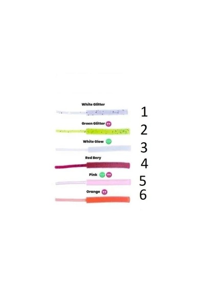 Pandora Herby Worm 5cm 10 Parça Lrf Silikon Yem ürün görseli