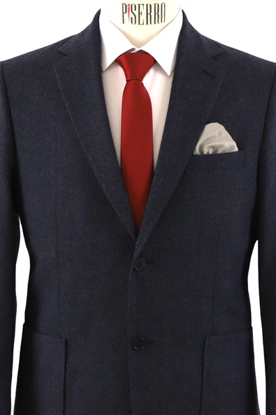 Slim Fit Erkek Tek Ceket - Resim 7