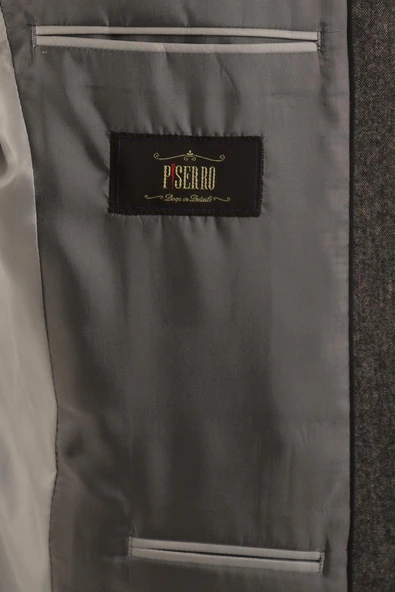 Slim Fit Erkek Tek Ceket - Resim 5