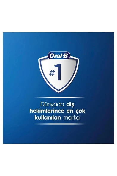Oral-B D103 Pro Clean Siyah Şarjlı Diş Fırçası – 2D Temizlik, Zamanlayıcı, Elektrikli Fırça - 3