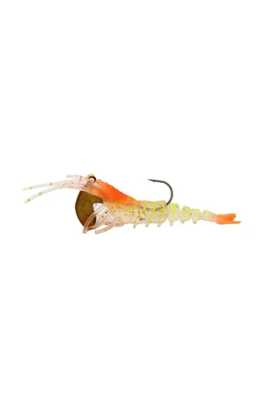 SEA HORSE Manic 3d Shrimp Karides Silikon Yem - Resim 5