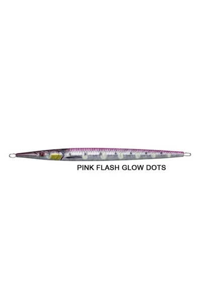 Savage Gear 3D Needle Jig 9cm 20gr Suni Yem İğnesiz Pink Flash Glow Dots - 1