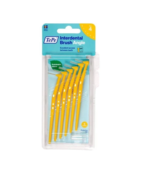 Tepe Angle Saplı Arayüz Fırçası Sarı 0,7 Mm 6 Lı ürün görseli
