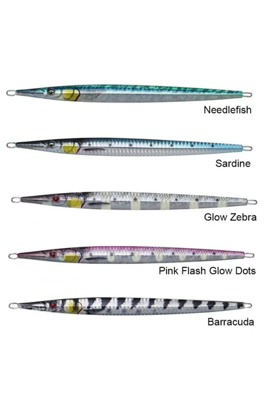 Savage Gear 3d Needle Jig 40 Gr 17 Cm Suni Yem Glow Zebra - 1