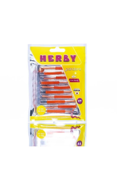 Pandora Herby Worm 5cm 10 Parça Lrf Silikon Yem - Resim 4