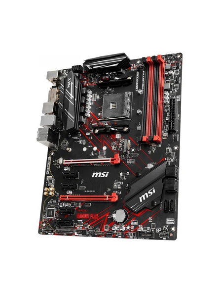 MSI B450 Gaming Plus MAX AM4 DDR4 3466(OC)DVI HDMI USB3.2 ATX Anakart - 3
